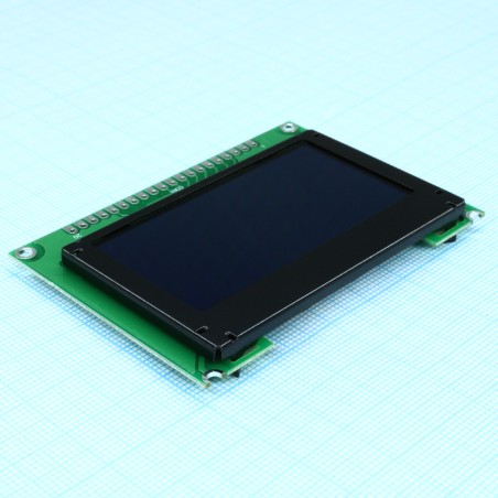 OLED 2.42" графический, 128х64, COG на плате, желтый,  интерф. 6800, 8080, SPI,  контроллер SSD1309ZC, VDD 3В, -40 ... +80 С