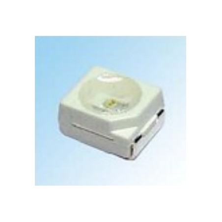 Светодиод smd 3,5х2,8мм/синий/469нм/350мкд/3.1v, If-30мА 120°