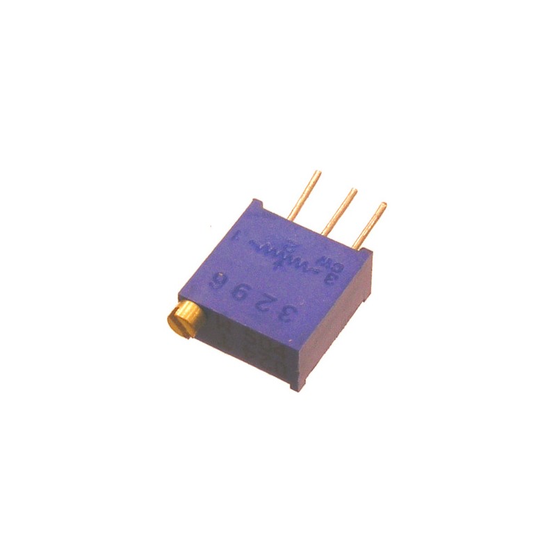 Подстроечный резистор 3296W 500R, 25 оборотов
