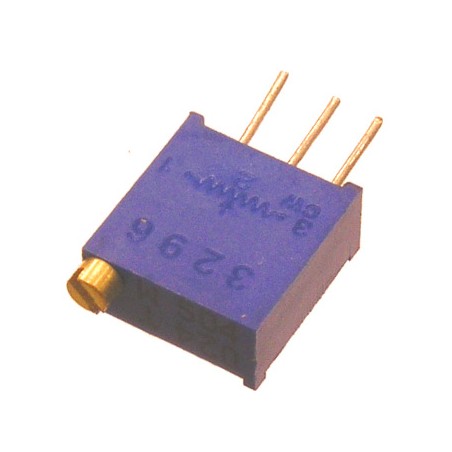 Подстроечный резистор 3296W 100R, 25 оборотов