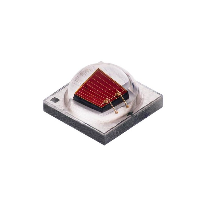 Светодиод smd XLAMP 3,45х3,45мм/красный/625нм/80.6Лм при 350мА 2.2В/130°
