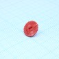 Ручка (колесо) к CA9 красная ф-11.5мм
