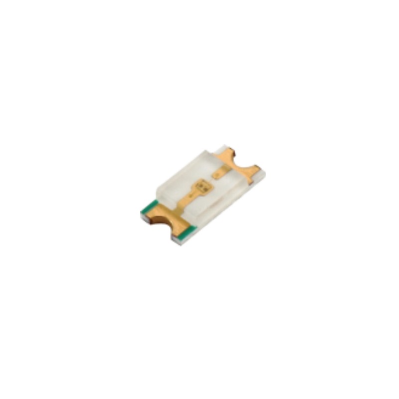 Светодиод smd 3,2х1,6мм/желтый/591нм/160-220мкд/1.8-2.4v, If-20mA/прозрачный/130°