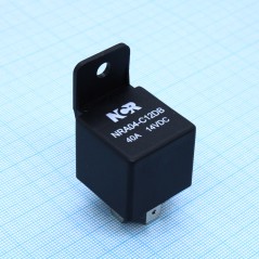 Реле 1 пер. 12V / 40A, 14В с кронштейном