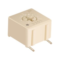 Потенциометр однооборотный керметный 100кОм 0.5Вт SMD