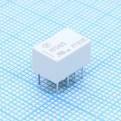 Сигнальное реле две контактных группы на переключение 0.5А/125VAC AgNi+Au катушка 5В монтаж в отверстие