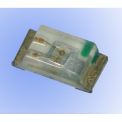 Светодиод smd 1,6х0,8мм/синий/470нм/120-180мкд/2.7-3.3v,  If-10mA/прозрачный/130°