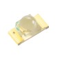Светодиод SMD 1206 с купольной линзой зеленый 570нм