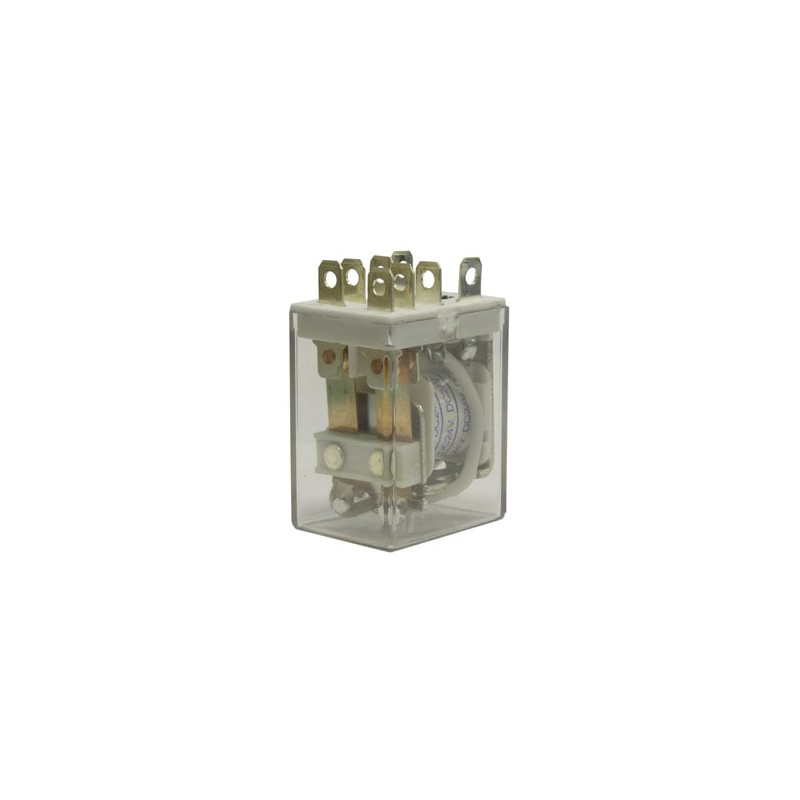 Электромагнитное реле 13F-2 (SCL) 24VDC 10/15A, DPDT