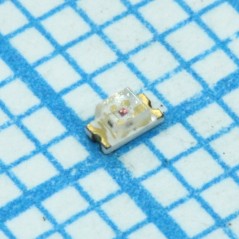 Светодиод smd 1,6х0,8мм/оранжевый/625нм/100мкд/прозрачный/130°