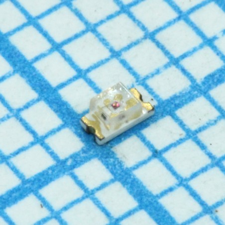 Светодиод smd 1,6х0,8мм/оранжевый/625нм/100мкд/прозрачный/130°