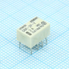 Сигнальное реле 1A DPDT (две контактных группы-два направления) катушка 24В
