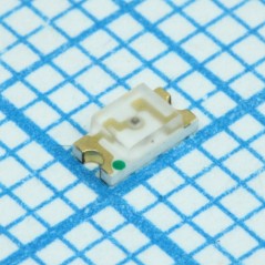 Светодиод smd 3,2х1,6мм/красный/620нм/100мкд/прозрачный/140°