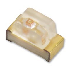 Светодиод smd 1,6х0,8мм/зеленый/525нм/700-1300мкд/прозрачный/60°