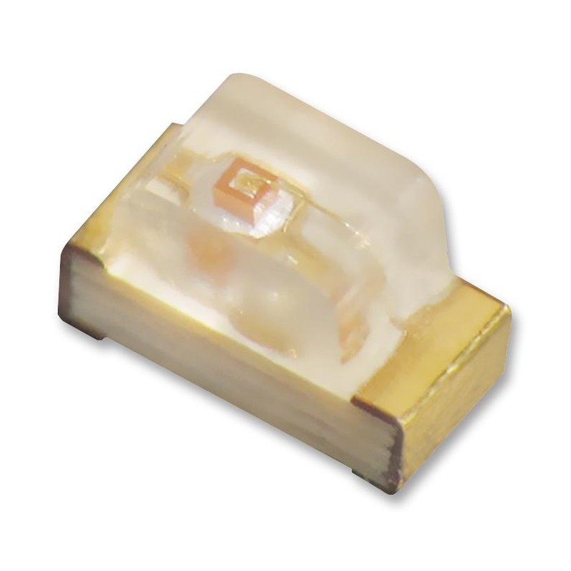 Светодиод smd 1,6х0,8мм/зеленый/525нм/700-1300мкд/прозрачный/60°