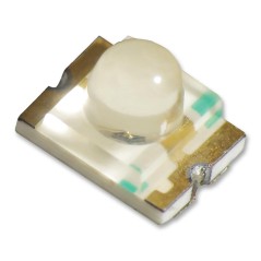 Светодиод smd 3,2х2,4мм/желтый/590нм/1000-1300мкд/прозрачный/20°