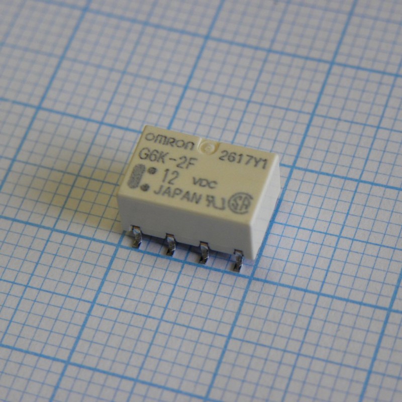 SIGNAL RELAY 12V 1A 2NO SMT