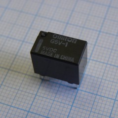 Сигнальное реле 5VDC 1A SPDT (12,5x7,5x10мм) THT