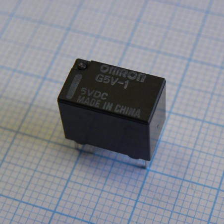 Сигнальное реле 5VDC 1A SPDT (12,5x7,5x10мм) THT