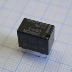 Сигнальное реле 24VDC 1A SPDT (12,5x7,5x10мм) THT