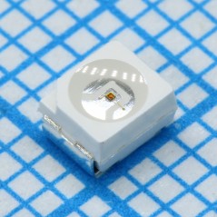 Светодиод smd 3,5х2,8мм/желтый/589нм/500-900мкд/прозрачный/110°