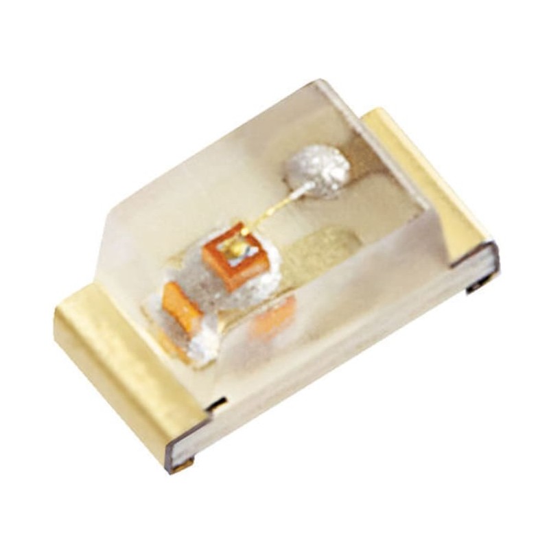 Светодиод smd 1,6х0,8мм/красный/625нм/5-12мкд/120°