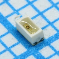 Светодиод smd 1,6х0,8мм/оранжевый/601нм/110-280мкд/прозрачный/90°