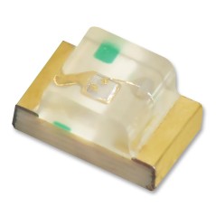 Светодиод smd 2х1,25мм/зеленый/525нм/110-300мкд/прозрачный/120°