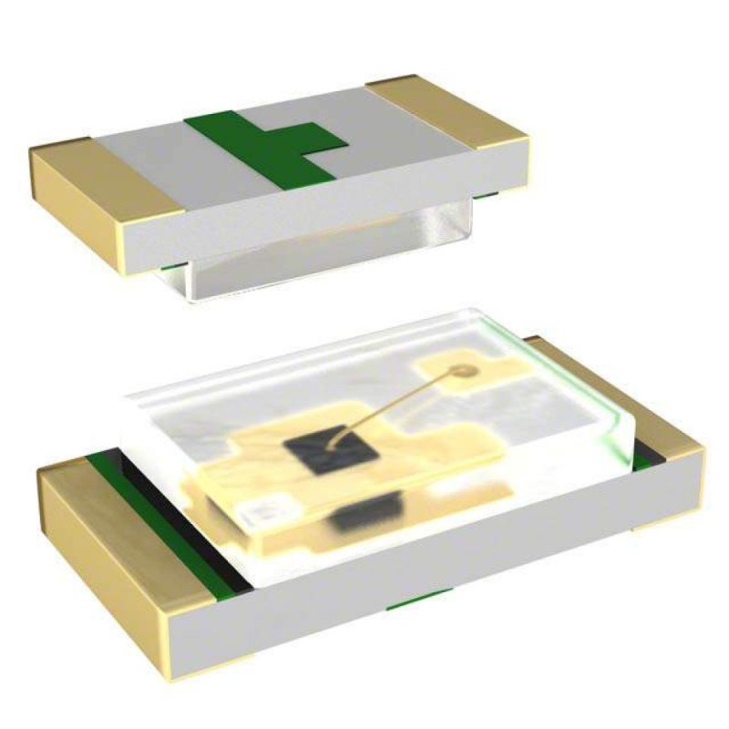 Светодиод smd 1,6х0,8мм/синий/470нм/11.2-45мкд/прозрачный/130° 5mA