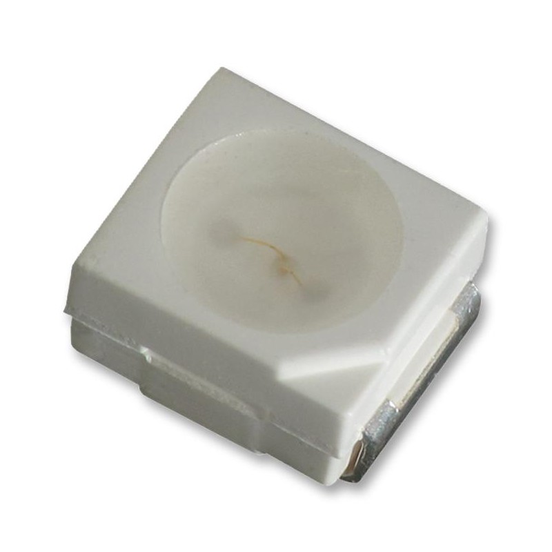Светодиод smd 3,5х2,8мм/зеленый/525нм/500-1000мкд/прозрачный/120°