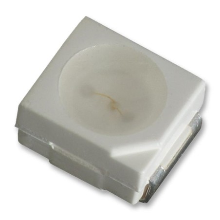 Светодиод smd 3,5х2,8мм/зеленый/525нм/500-1000мкд/прозрачный/120°