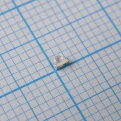 Светодиод smd 1,8х0,6мм/синий/470нм/400-800мкд/прозрачный/25°/угловой