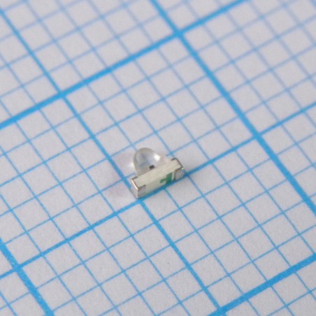 Светодиод smd 1,8х0,6мм/красный/630нм/1500-3600мкд/прозрачный/25°/угловой