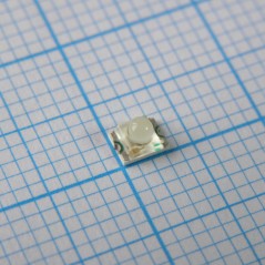 Светодиод smd 3,2х2,4мм/зеленый/570нм/180-550мкд/прозрачный/20°