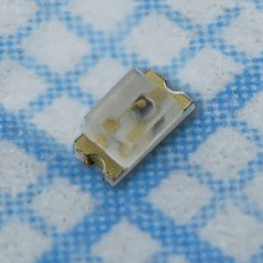 Светодиод smd 1,6х0,8мм/красный/638нм/2.8-28мкд/прозрачный/130°