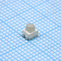 Светодиод smd 3,2х2,8мм/красный/633нм/3780-7520мкд/прозрачный/30° с линзой