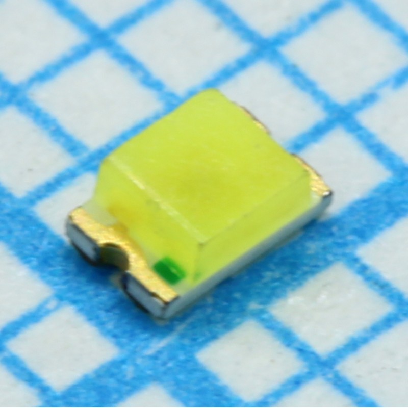 Светодиод smd 2х1,25мм/белый/200мкд/прозрачный/130°