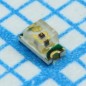 Светодиод smd 1,6х0,8мм/красный/645нм/80мкд/прозрачный/130°