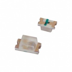Светодиод smd 1,6х0,8мм/синий/470нм/28-180мкд/прозрачный/130°