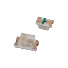Светодиод smd 1,6х0,8мм/зеленый/571нм/18-71мкд/прозрачный/130°