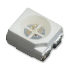 Светодиод smd 3,5х2,8мм/красный/617нм/8-15мкд - зеленый/568нм/12-30мкд - синий/466нм/8-15мкд/прозрачный/120°