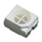 Светодиод smd 3,5х2,8мм/красный/617нм/8-15мкд - зеленый/568нм/12-30мкд - синий/466нм/8-15мкд/прозрачный/120°