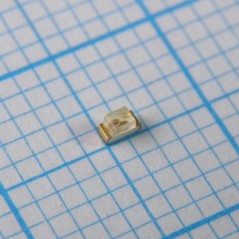 Светодиод smd 1,6х0,8мм/красный/625нм/4-12мкд/прозрачный/120°