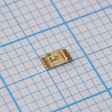 Светодиод smd 3,2х1,6мм/зеленый/568нм/5-12мкд/прозрачный/160°