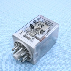 Реле 220VDC 3 контактных группы на переключение 250VAC/10А