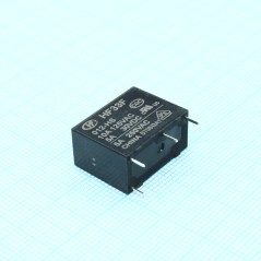 Силовое реле 1A (5A/250VAC) материал контакта AgCdO катушка 12В