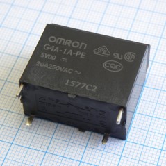 Реле силовое, 1A, SPST-NO, 5В DC,20А,