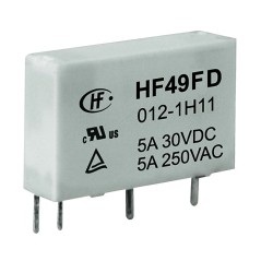 Миниатюрное реле мощности SPST 5A 12V 1200, на плату