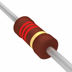 Резистор металлопленочный 2.2кОм ±5% 2Вт ±250ppm/°C конформное покрытие аксиальный автомобильного применения лента в коробке