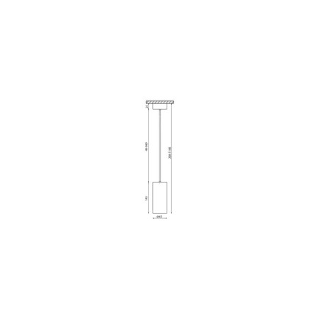 Крепление сменное М6 для светильников VILLY подвесное серебр. SWG PRO 00-00004297